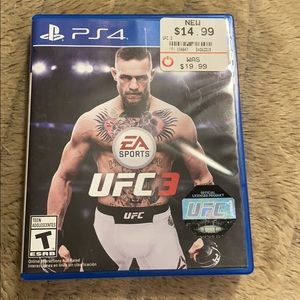 PS4 / PlayStation UFC3 video game